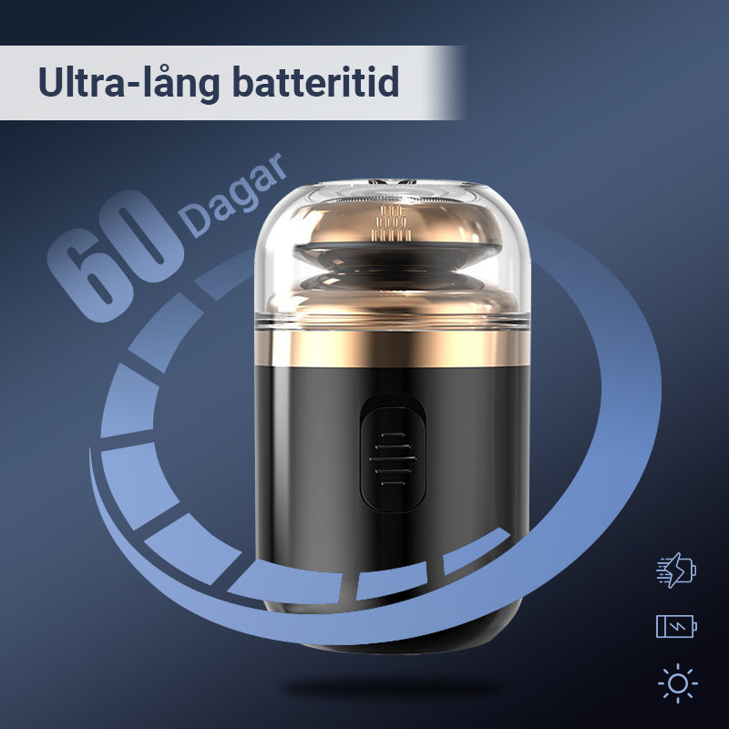Bärbar multifunktionell elektrisk rakapparat