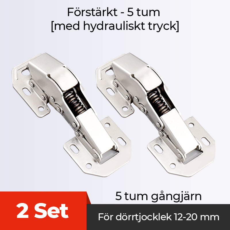 ✨Enkel installation av broformade dörrgångjärn -Gångjärn för skåp