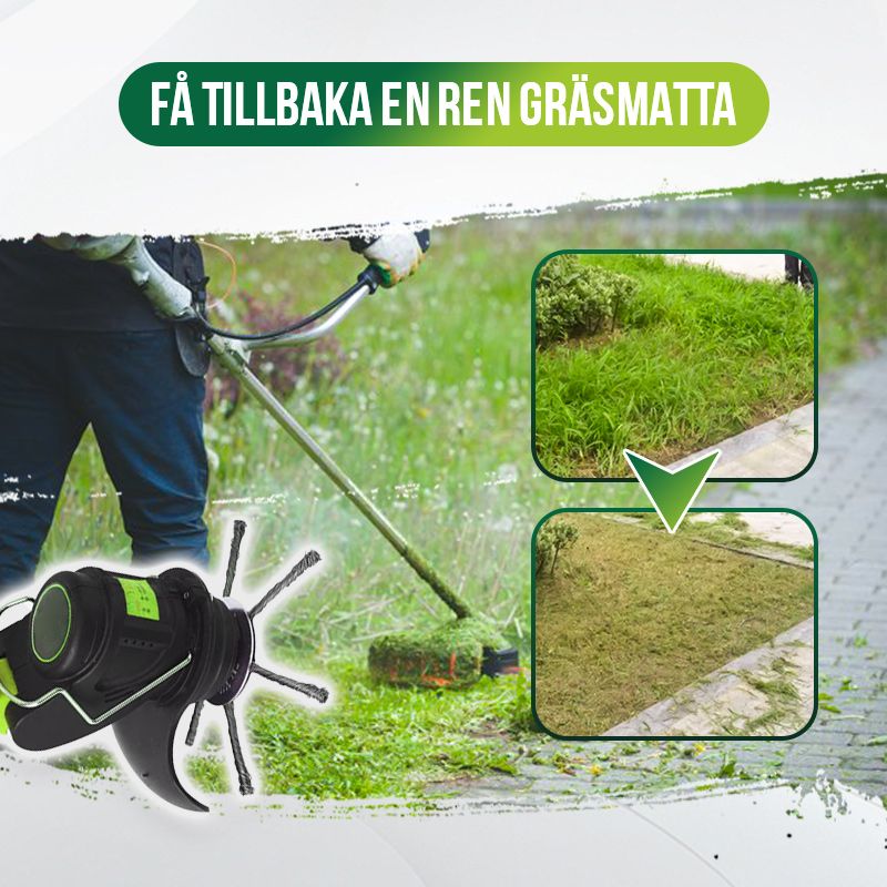 Ersättningshuvud för gräsklippare