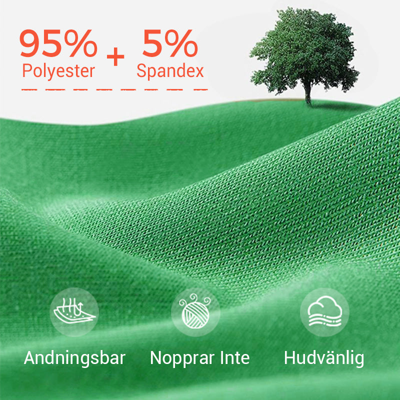 Elegant midjeknuten V-ringad klänning med volanger för kvinnor