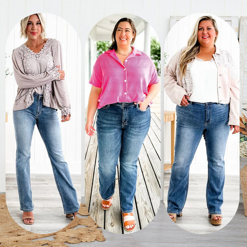 Bootcut Jeans med Magkontroll – Holy Grail