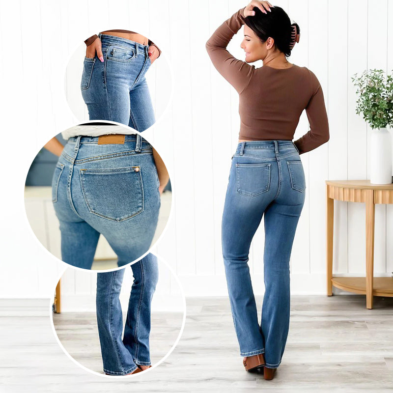Bootcut Jeans med Magkontroll – Holy Grail