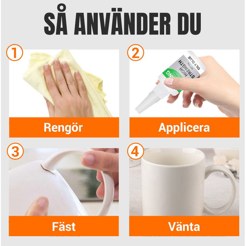 🎁Nya ankomster 50% rabatt⏳Svetsning Höghållfast oljigt lim
