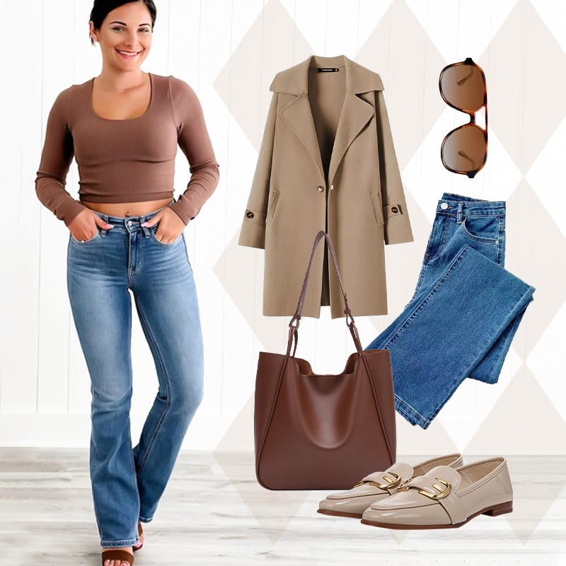 Bootcut Jeans med Magkontroll – Holy Grail