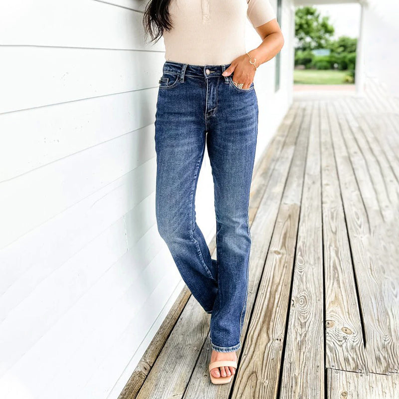 Bootcut Jeans med Magkontroll – Holy Grail