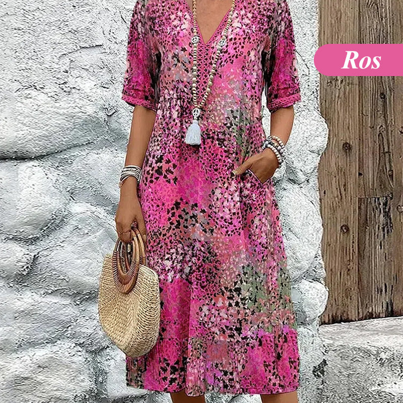 Safari Chic Leopard Klänning