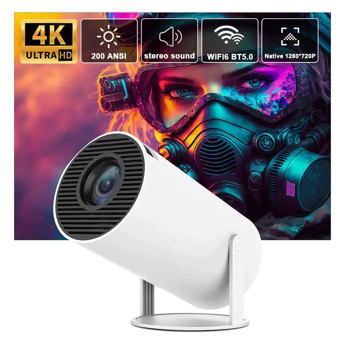 4K Ultra HD bärbar videoprojektor