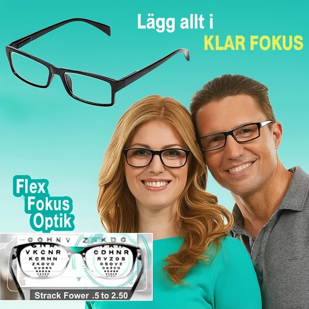 OnePower självjusterande glasögon – ta 3 för priset av 1