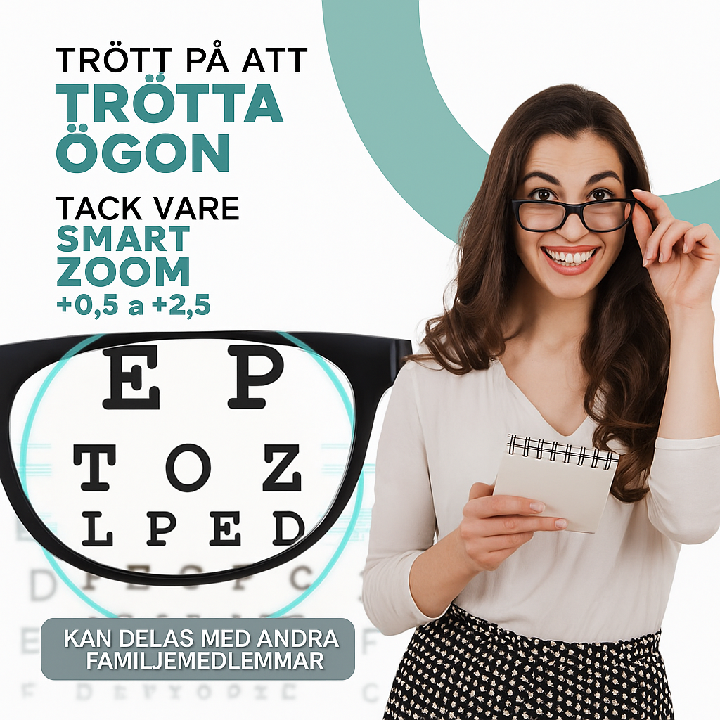 Smartglasögon med automatisk justering och multifokallinser – OneVision