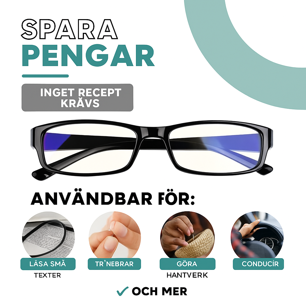 Smartglasögon med automatisk justering och multifokallinser – OneVision