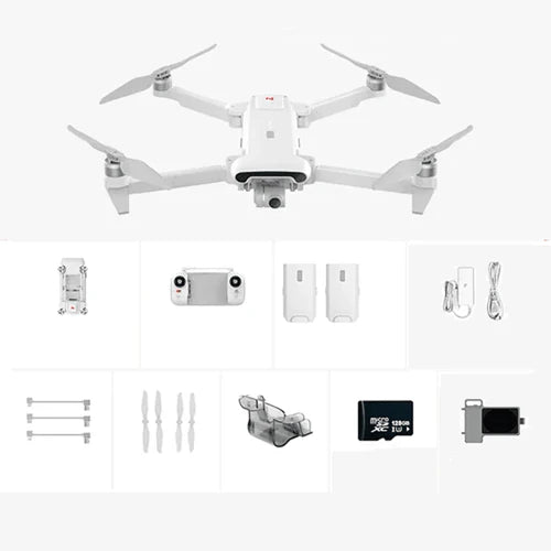 Professionell FIMI-drönare med 3-axlig Gimbal, 4K Full HD-kamera och GPS