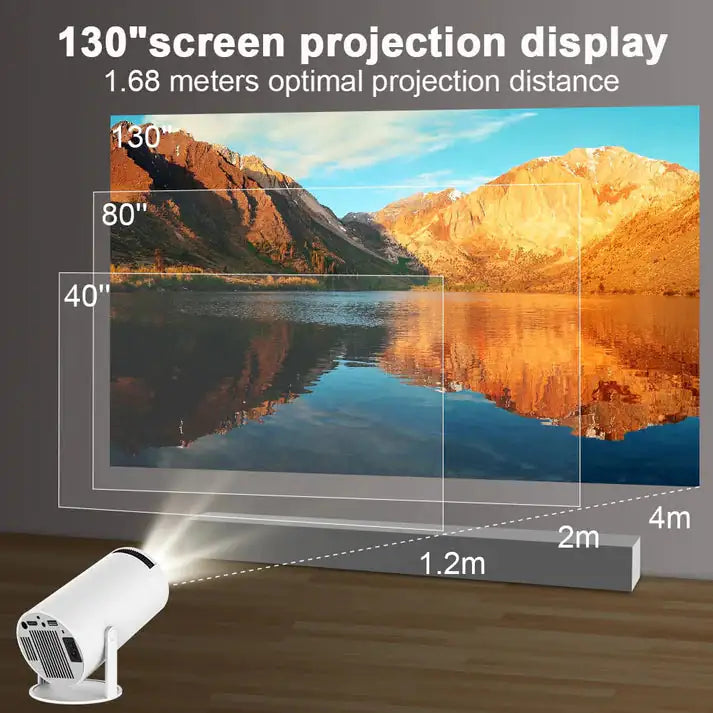 4K Ultra HD bärbar videoprojektor