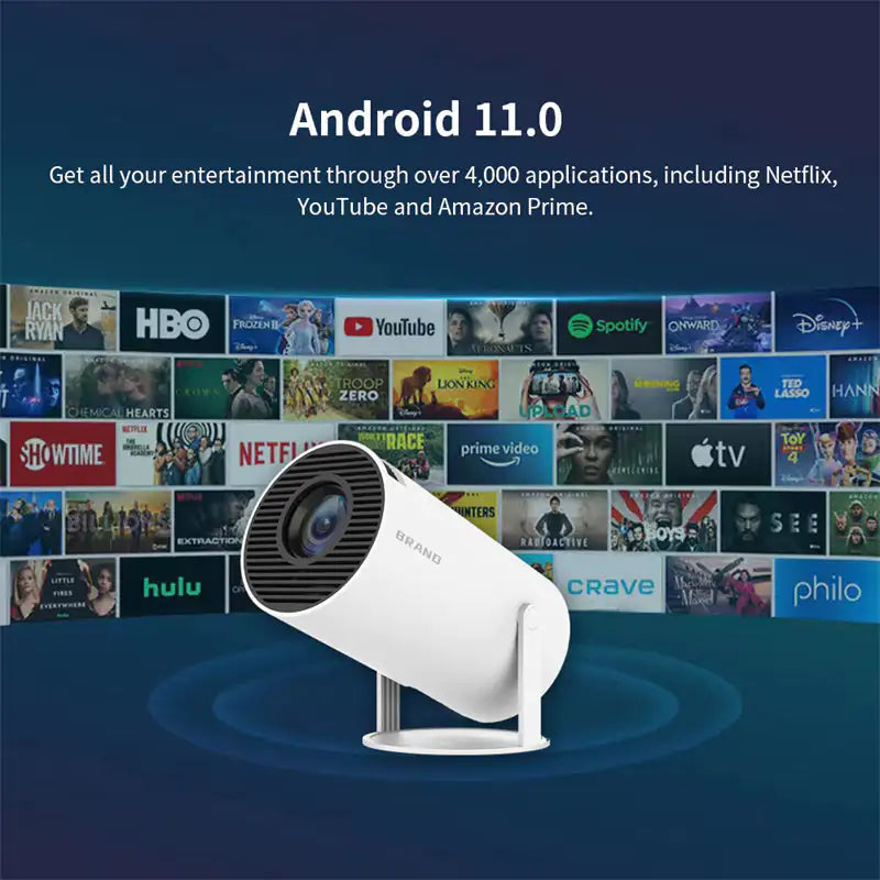 4K Ultra HD bärbar videoprojektor