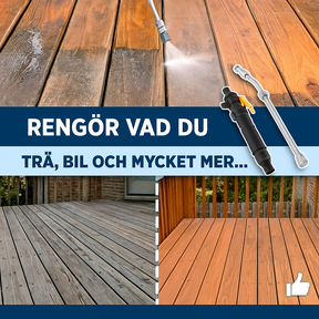 2-i-1 Super Högtrycksspruta – Kraftfull och Mångsidig