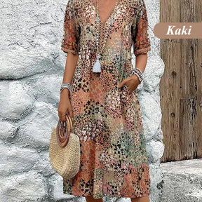 Safari Chic Leopard Klänning