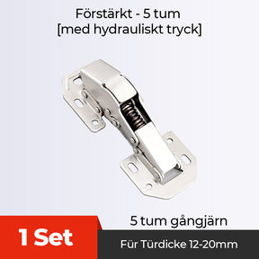 ✨Enkel installation av broformade dörrgångjärn  -Gångjärn för skåp