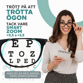 Smartglasögon med automatisk justering och multifokallinser – OneVision