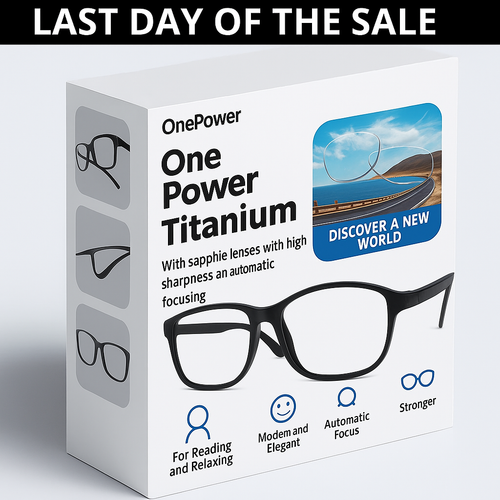 OnePower Self-Adjusting Glasses – Get 3 for the Price of 1