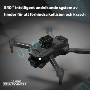 4K HD Drönare – Hopfällbar & Lätt