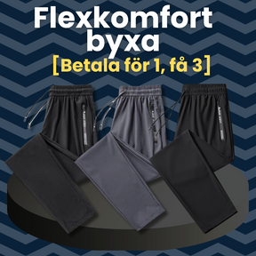 Flex Confort-byxor – 3 till priset av 1