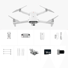 Professionell FIMI-drönare med 3-axlig Gimbal, 4K Full HD-kamera och GPS