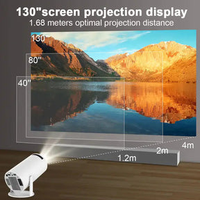 4K Ultra HD bärbar videoprojektor